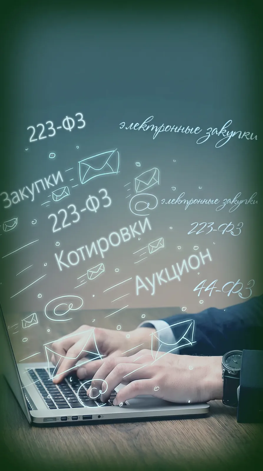 Специалист по госзакупкам за работой с документами
